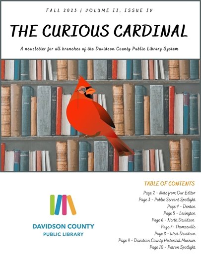 Curious Cardinal, Fall, 2023