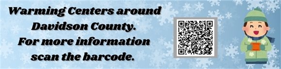 List of warming centers in Davidson County