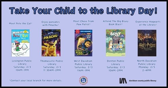 Take Your Child to the Library Day
