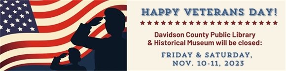 Veterans Day closing at DCPL