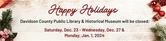 Closing dates for Christmas and New Year's Day