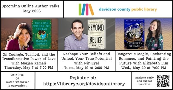 May 2026 Author Talks