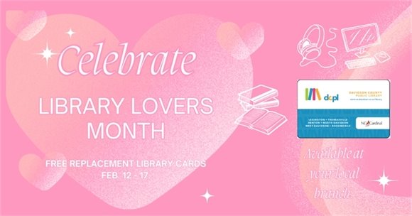 Celebrate Library Lovers Month