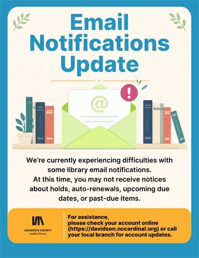 Email disruption notification