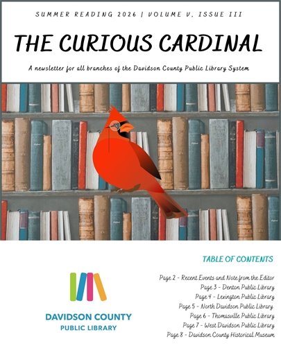 Davidson County Public Library's June Newsletter