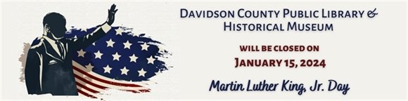 Closing for MLK, Jr. Day on January 15