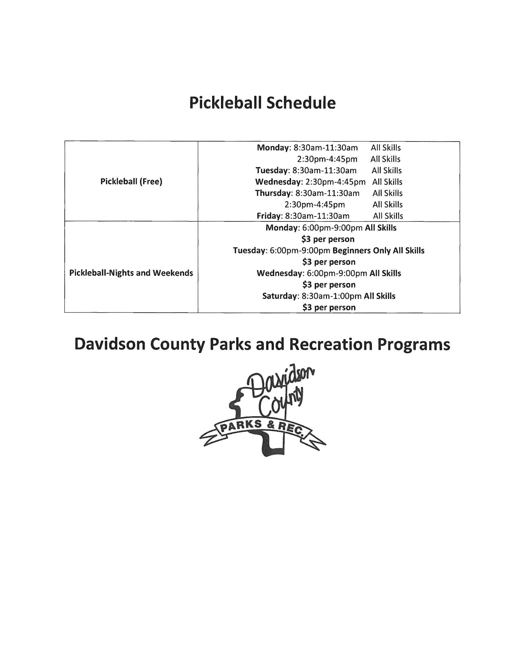 New 26 Pickleball